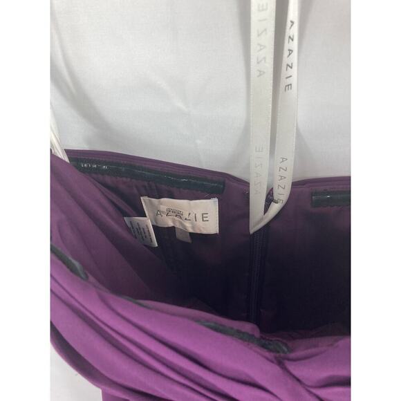 AZAZIE HEIDI Bridesmaid Dress - Grape - Picture 9 of 10